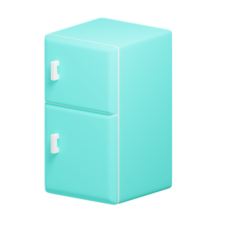 Fridge  3D Illustration