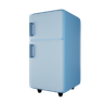 3d fridge illustration