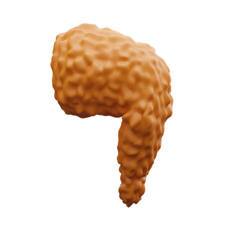 Fried chicken  3D Icon