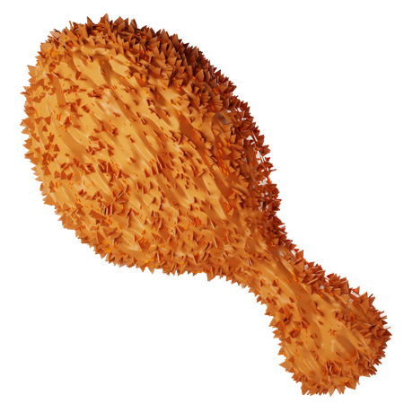 Fried Chicken  3D Icon