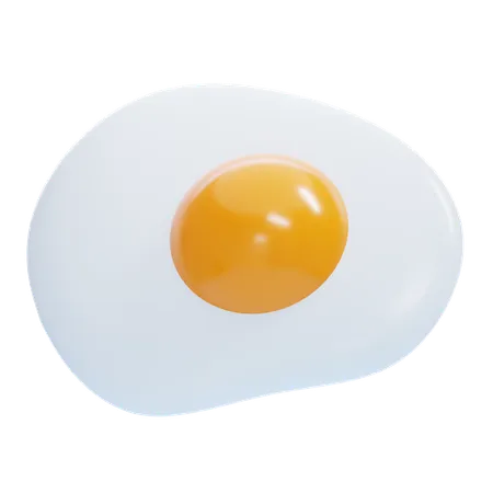 FRIED EGG  3D Icon