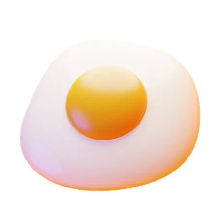 FRIED EGG  3D Icon