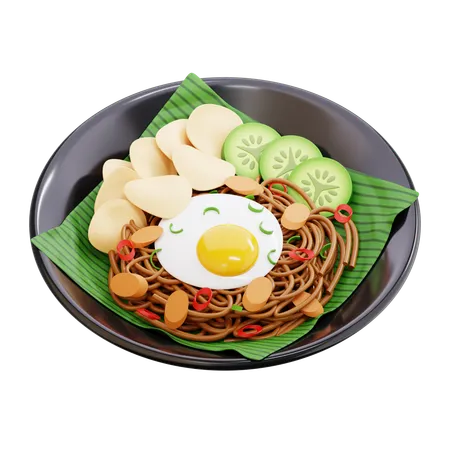 Fried noodles  3D Icon