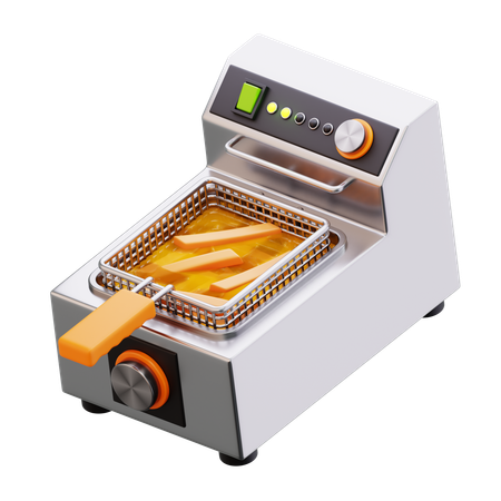 Fried Potatoes  3D Icon