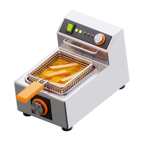 Fried Potatoes  3D Icon