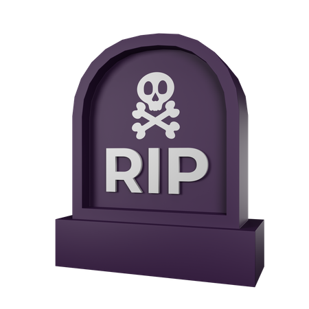 Friedhof  3D Icon