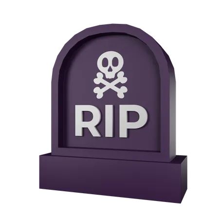 Friedhof  3D Icon