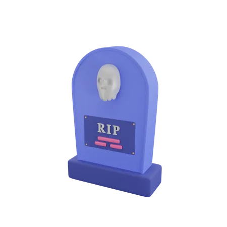 Friedhof  3D Icon