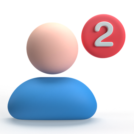 Friend Request  3D Icon