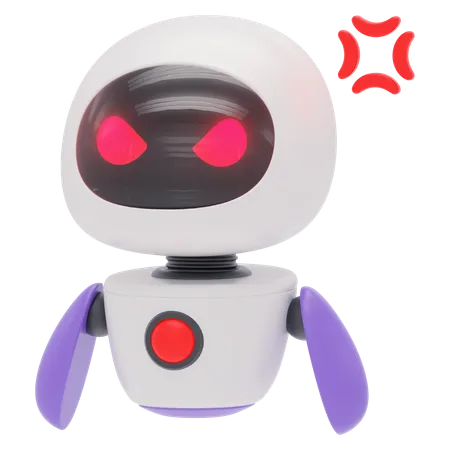 Friendly Robot  3D Icon