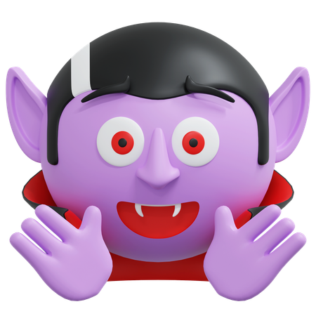 Friendly Vampire  3D Icon