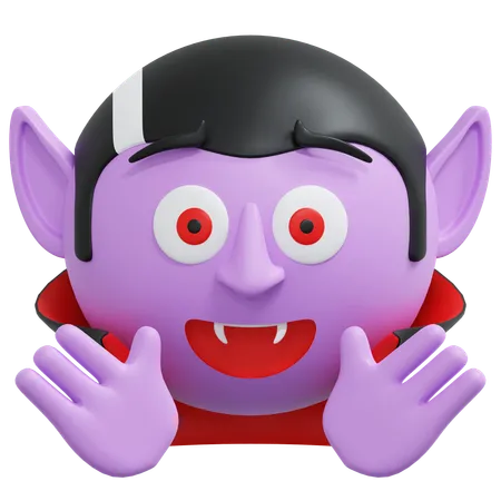 Friendly Vampire  3D Icon