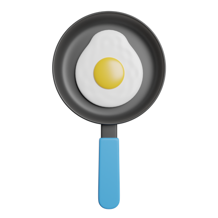 Frigideira  3D Icon