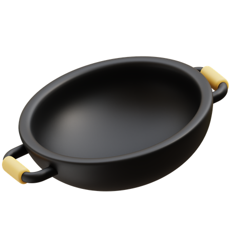 Frigideira  3D Icon