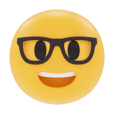 Emoji friki  3D Icon
