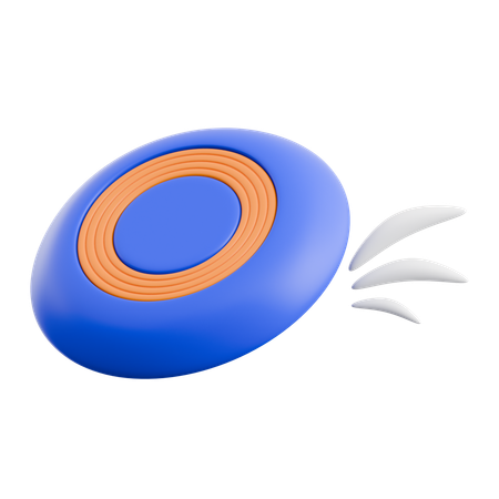 Frisbee  3D Icon