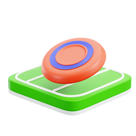 Frisbee  3D Icon