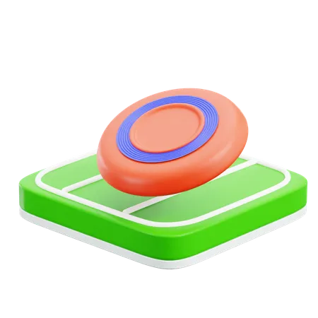 Frisbee  3D Icon