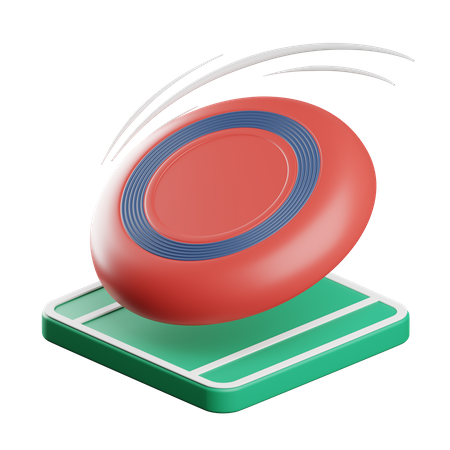 Frisbee  3D Icon