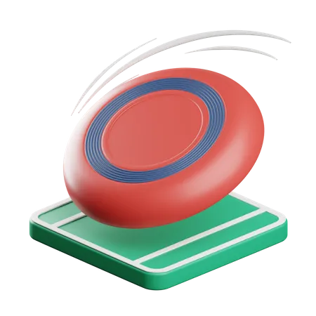 Frisbee  3D Icon