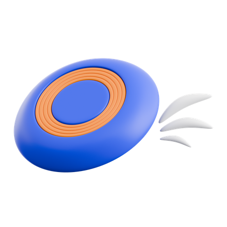 Frisbee  3D Icon