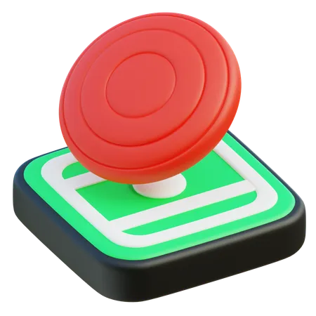 Frisbee  3D Icon