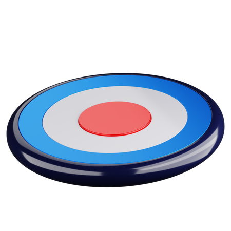 Frisbee 3D Icon