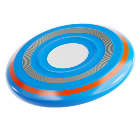 Frisbee 3D Icon