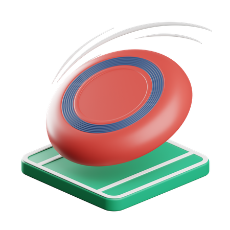 Frisbee  3D Icon
