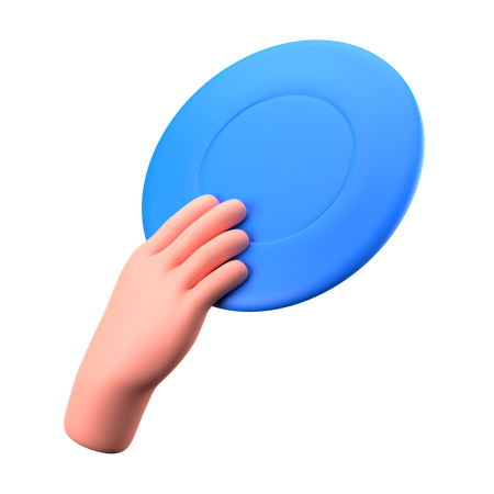Frisbee  3D Icon