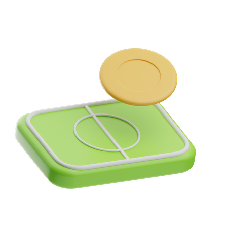 Frisbee  3D Icon