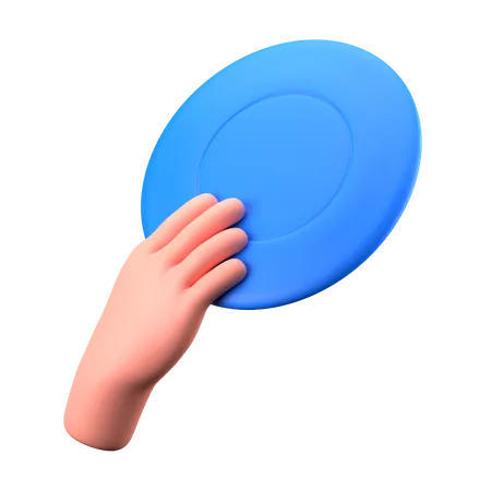 Frisbee  3D Icon