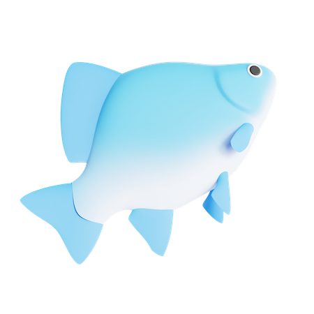 Frischer Fisch  3D Icon