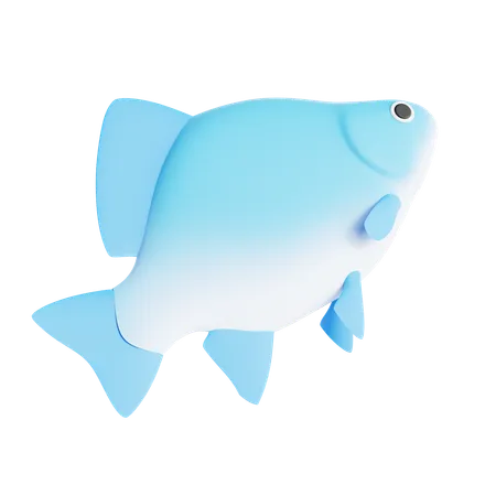 Frischer Fisch  3D Icon