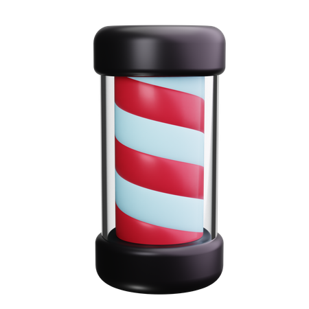 Friseurstange  3D Icon