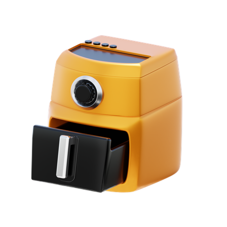 Fritadeira de ar  3D Icon