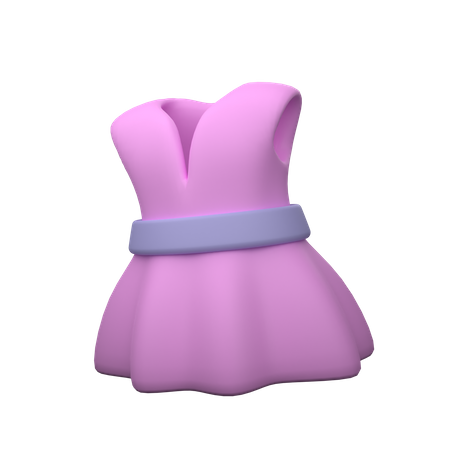 Frock  3D Icon