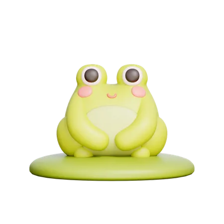 Frog  3D Icon