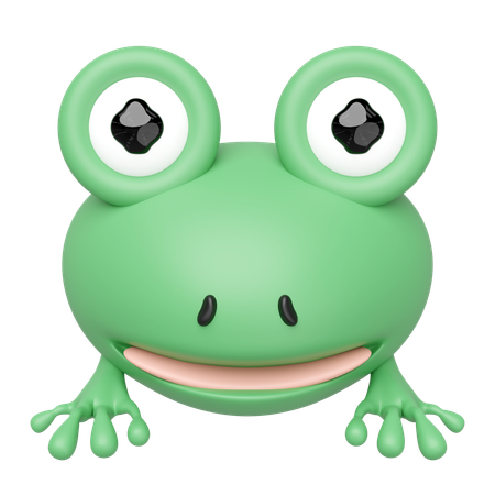 蛙  3D Icon