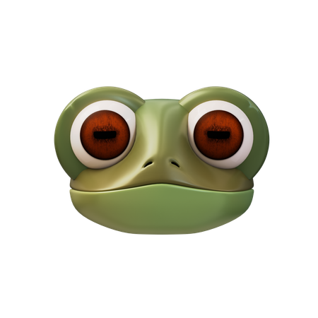 Frog  3D Icon