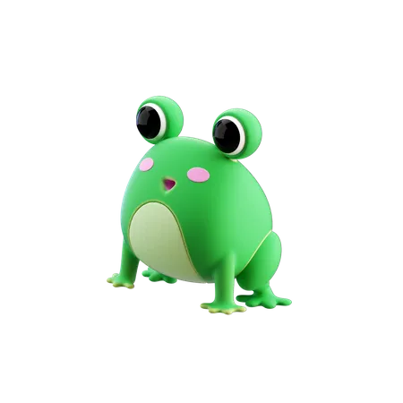 Frog  3D Icon