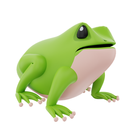 Frog  3D Icon