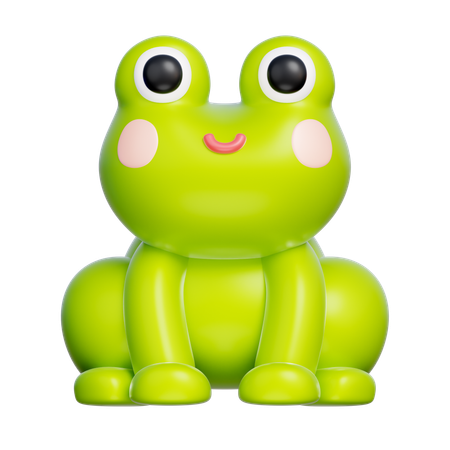 Frog  3D Icon