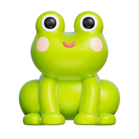 Frog  3D Icon