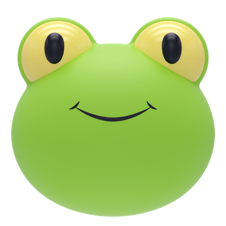 Frog  3D Icon