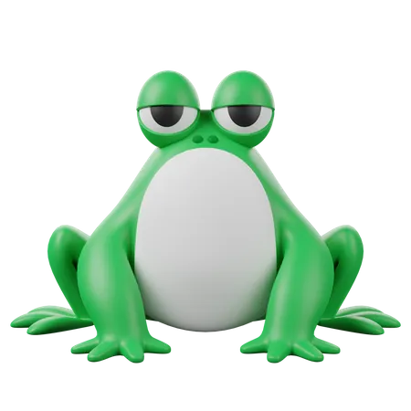 Frog  3D Icon