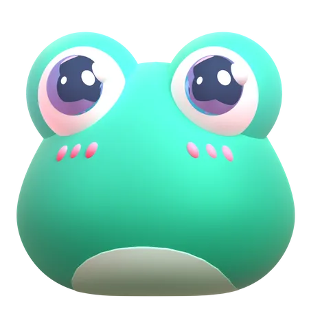 Frog  3D Icon