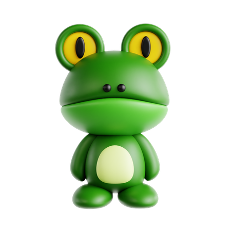 Frog  3D Icon