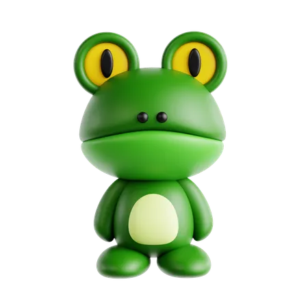 Frog  3D Icon