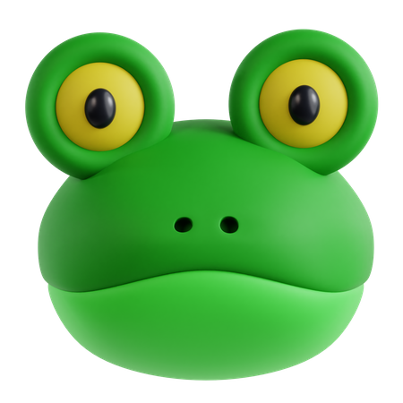 Frog  3D Icon